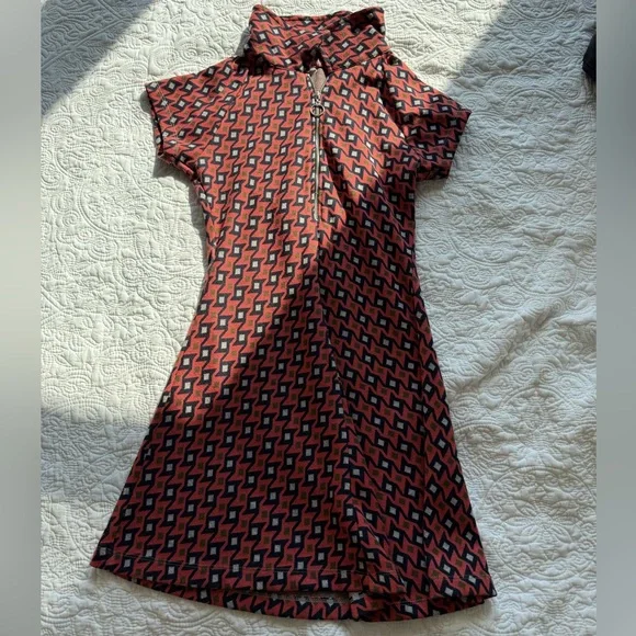 Urban Outfitters Arlo Zip-Up Mini Dress - Picture 3 of 4